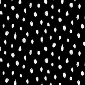 Painted Dots Negro